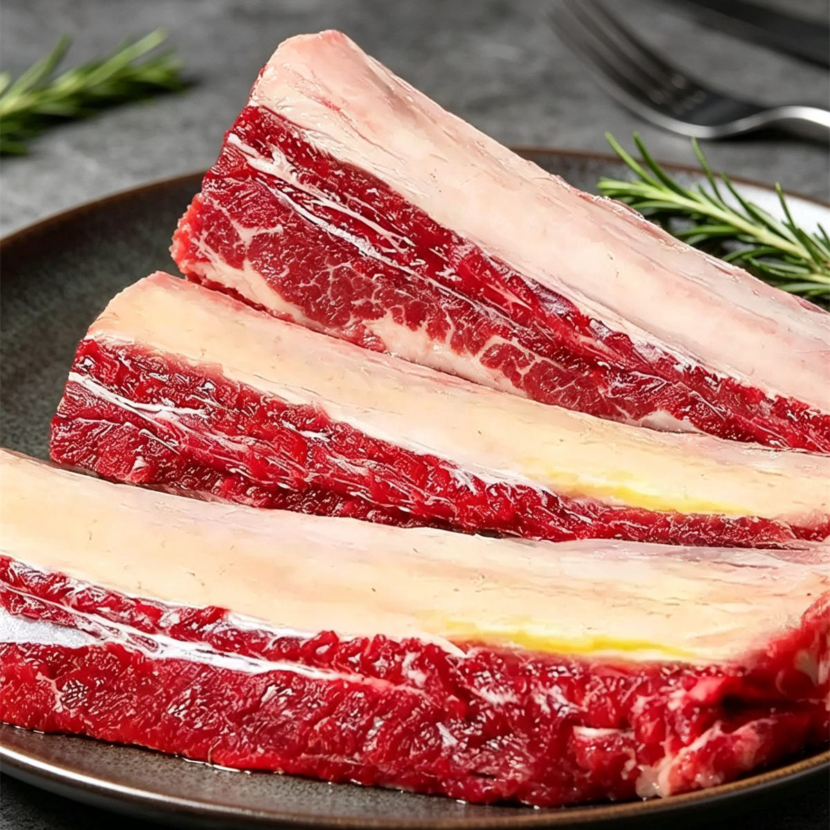 Original-Cut Yellow Fat Beef Ribs